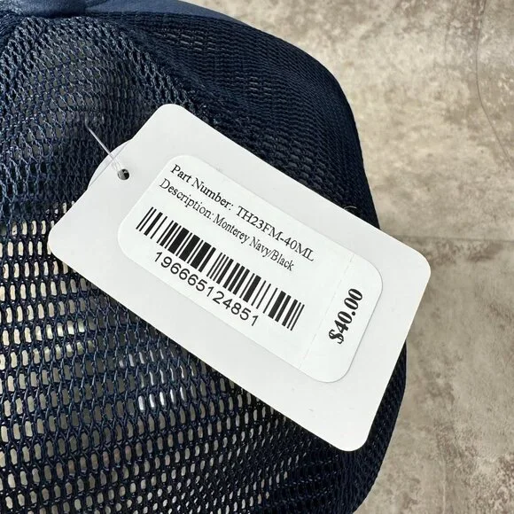 Titleist Monterey Fitted Hat Golf Cap Navy Black - New Pick Your Size! - Picture 10 of 15